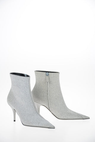 Glittery KNIFE Booties 9 cm