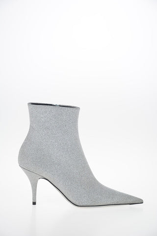 Glittery KNIFE Booties 9 cm