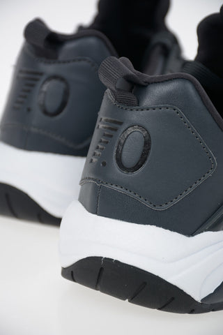 EA7 EMPORIO Faux Leather Sneakers