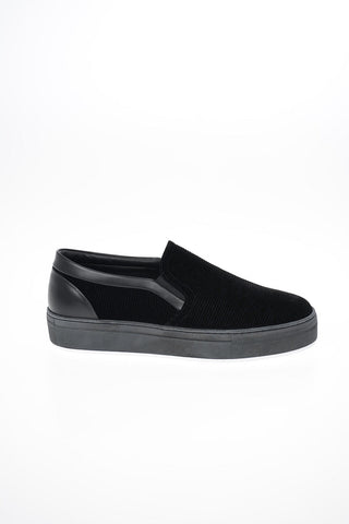 COLLEZIONI Sneakers Slip On in Velluto