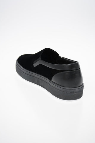 COLLEZIONI Sneakers Slip On in Velluto