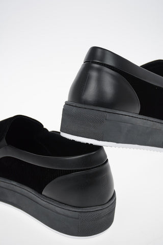 COLLEZIONI Sneakers Slip On in Velluto