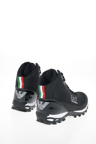 EA7 EMPORIO Mesh High Top Sneakers
