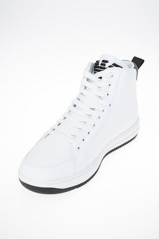 EA7 EMPORIO Sneakers Alte in Ecopelle