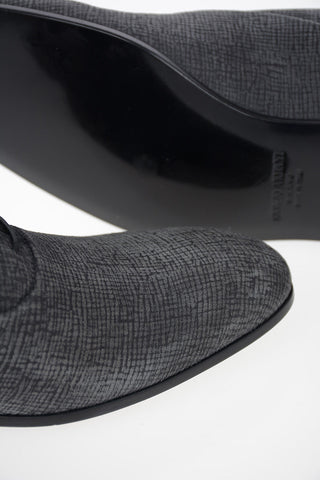 GIORGIO ARMANI Leather Oxford Shoes