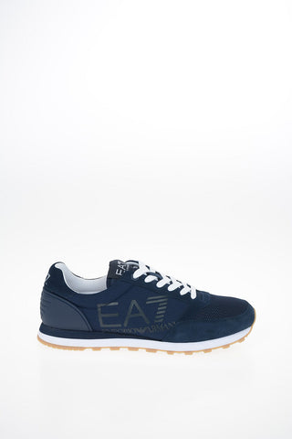 EA7 EMPORIO Suede Leather Insert Sneakers
