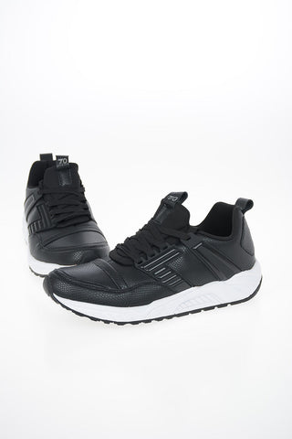 EA7 EMPORIO Sneakers in Ecopelle con Stampa Serpente