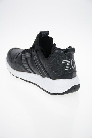EA7 EMPORIO Sneakers in Ecopelle con Stampa Serpente