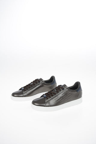 EA7 EMPORIO Leather Sneakers
