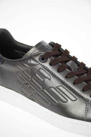 EA7 EMPORIO Leather Sneakers