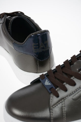 EA7 EMPORIO Leather Sneakers