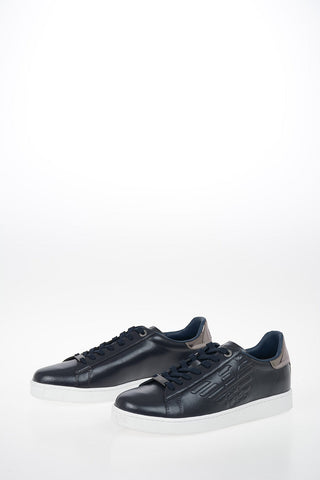 EA7 EMPORIO Leather Sneakers