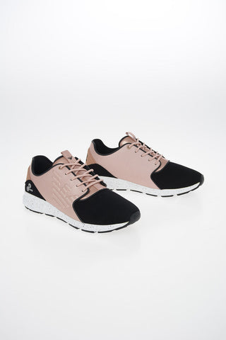 EA7 EMPORIO Faux Leather Sneakers