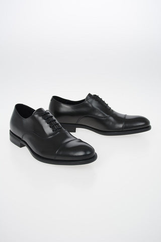 COLLEZIONI Leather Oxford Shoes
