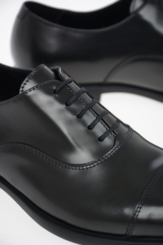 COLLEZIONI Leather Oxford Shoes