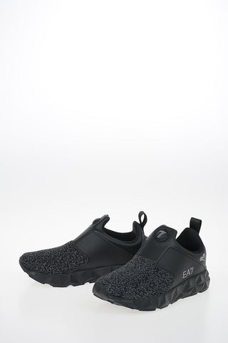 EA7 EMPORIO Fabric Slip On Sneakers