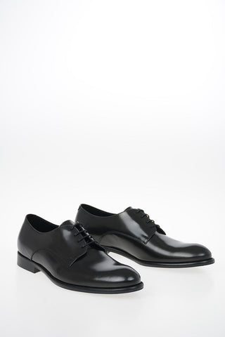 COLLEZIONI Leather Derby Shoes
