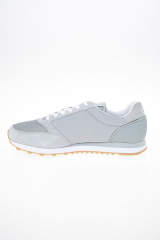 EA7 EMPORIO Fabric and Suede Leather Insert Sneakers