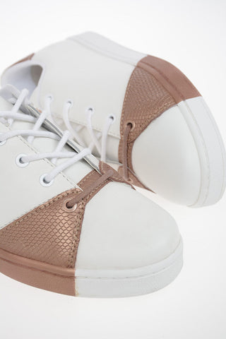 EA7 EMPORIO Leather Sneakers
