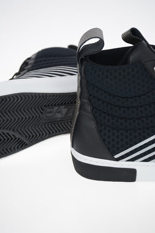 EA7 EMPORIO Mesh High Top Sneakers