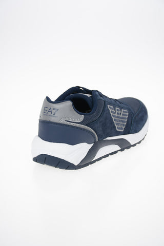 EA7 EMPORIO Sneakers in Pelle Scamosciata