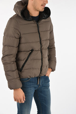 Piumino DIONISIO Crop con Cappuccio