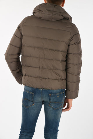 Piumino DIONISIO Crop con Cappuccio