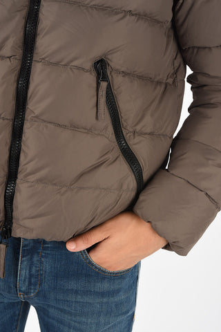 Piumino DIONISIO Crop con Cappuccio