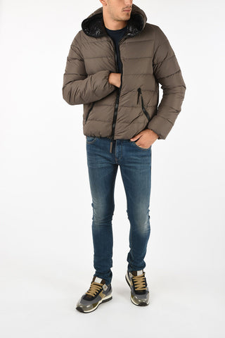 Piumino DIONISIO Crop con Cappuccio