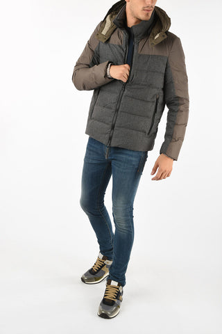 Piumino LENNOX in Lana Vergine Crop