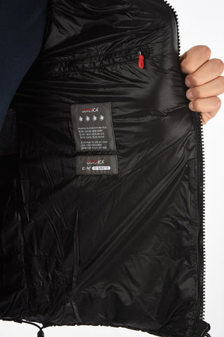 Hooded Sleeveless LICAONE Down Jacket