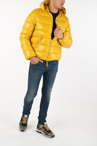 Piumino DIONISIO Crop con Cappuccio