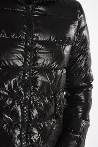 Hooded Waist Length DIONISIO Down Jacket