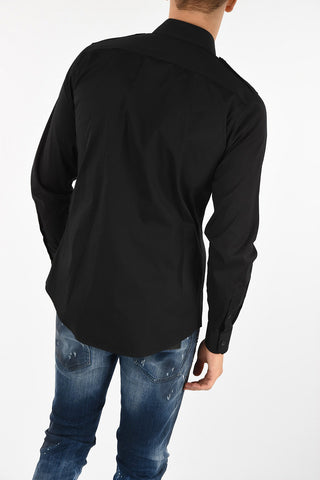 Camicia Collo Semi Francese