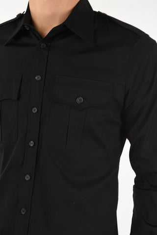 Camicia Collo Semi Francese