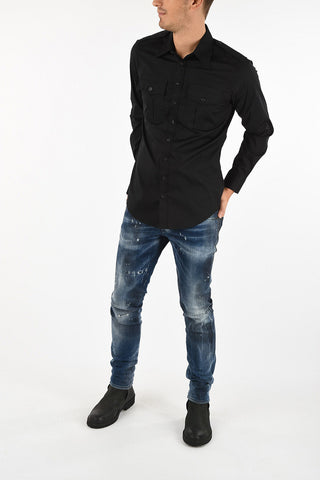 Camicia Collo Semi Francese