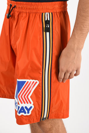 K-WAY drawstring waist Shorts