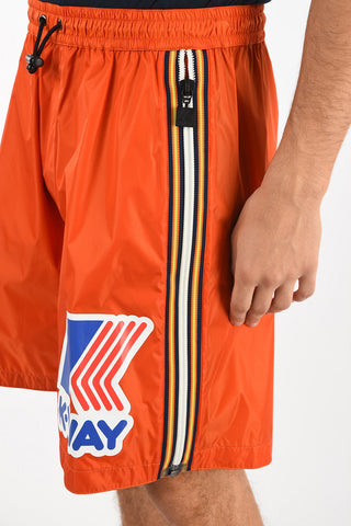 K-WAY drawstring waist Shorts