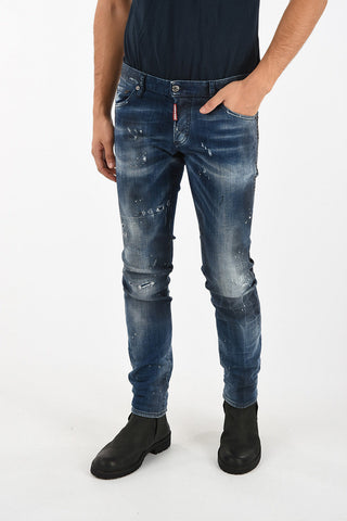 17cm Slim Fit Stone Washed Jeans