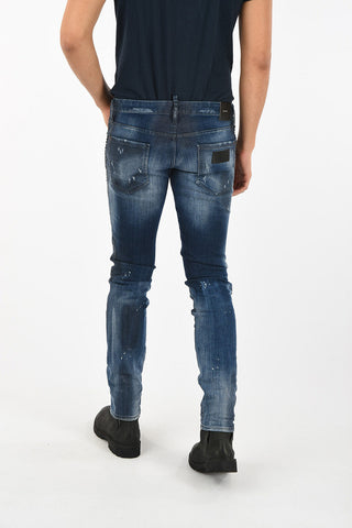 17cm Slim Fit Stone Washed Jeans