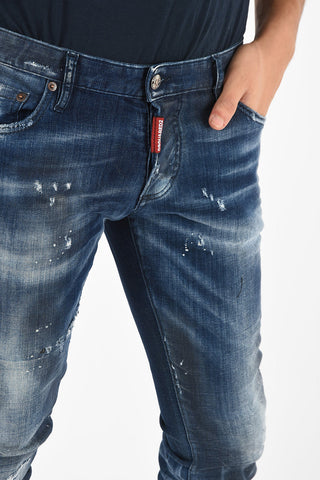 17cm Slim Fit Stone Washed Jeans