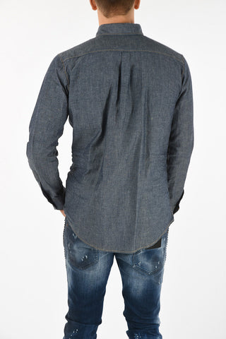 Button-Down Denim Shirt