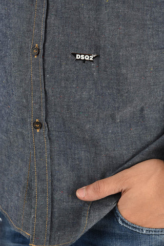 Button-Down Denim Shirt