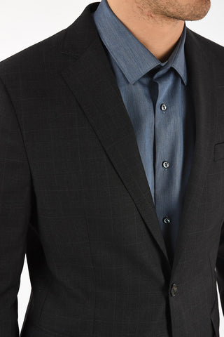 Virgin Wool Windowpane PARIS Suit