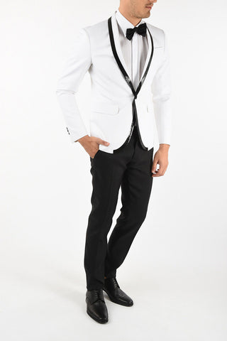 Silk Inset center vent 1-button TOKYO Suit
