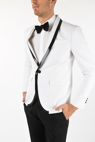 Silk Inset center vent 1-button TOKYO Suit