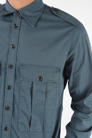 Semi Spread Collar Shirt