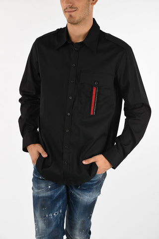 Camicia Collo Semi Francese