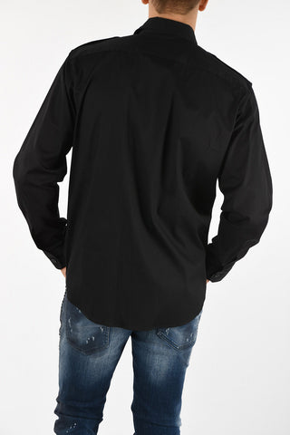 Camicia Collo Semi Francese