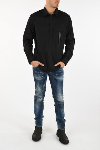 Camicia Collo Semi Francese